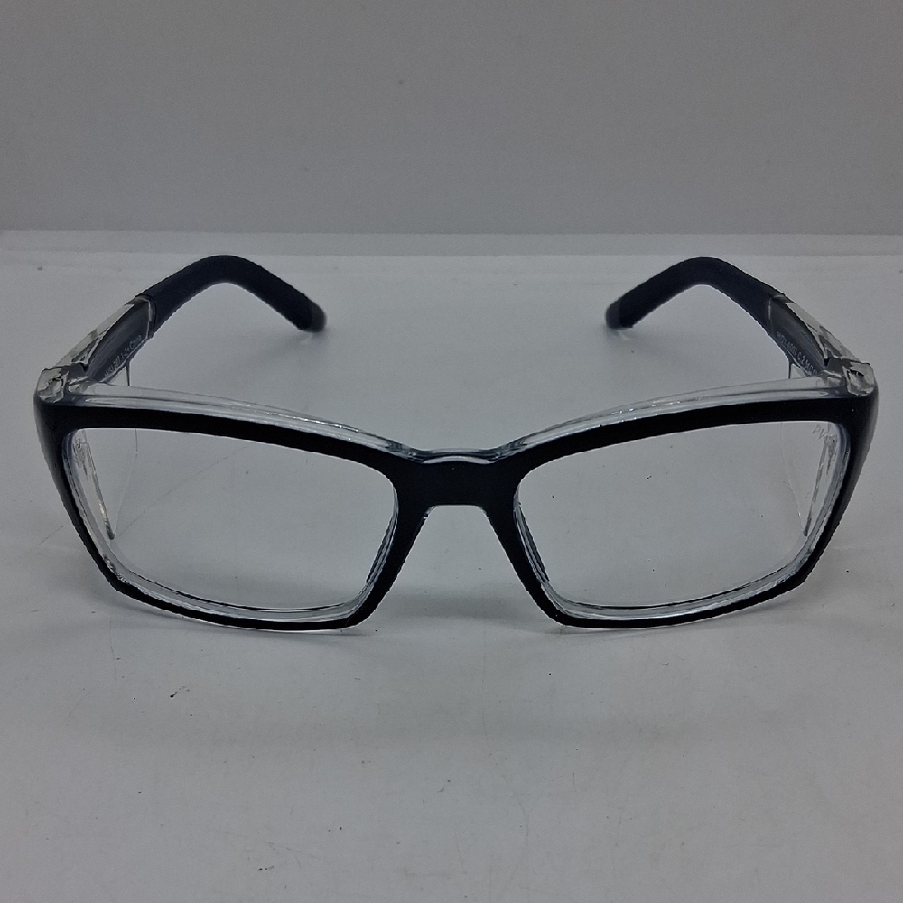NWOT Unbranded Rxable Safety Glasses Blue/Clear